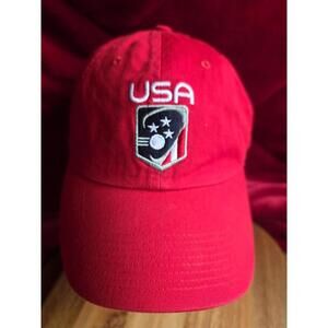 Nike Team USA Lacrosse Olympics Heritage 86 Hat Swoosh Cotton American Flag